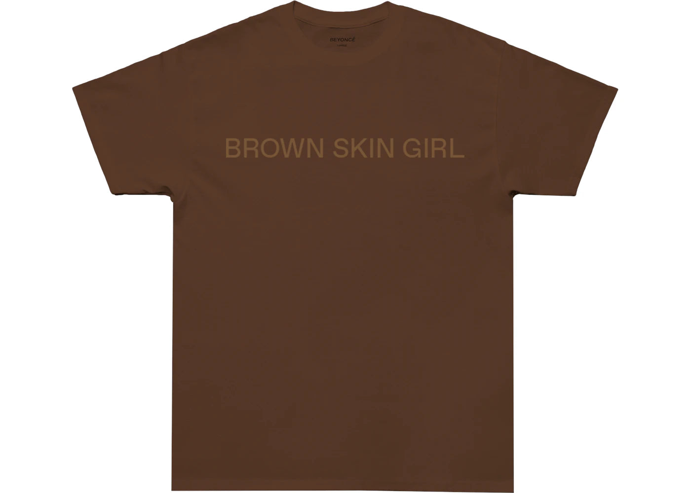 Beyonce Brown Skin Girl Tee Medium Brown
