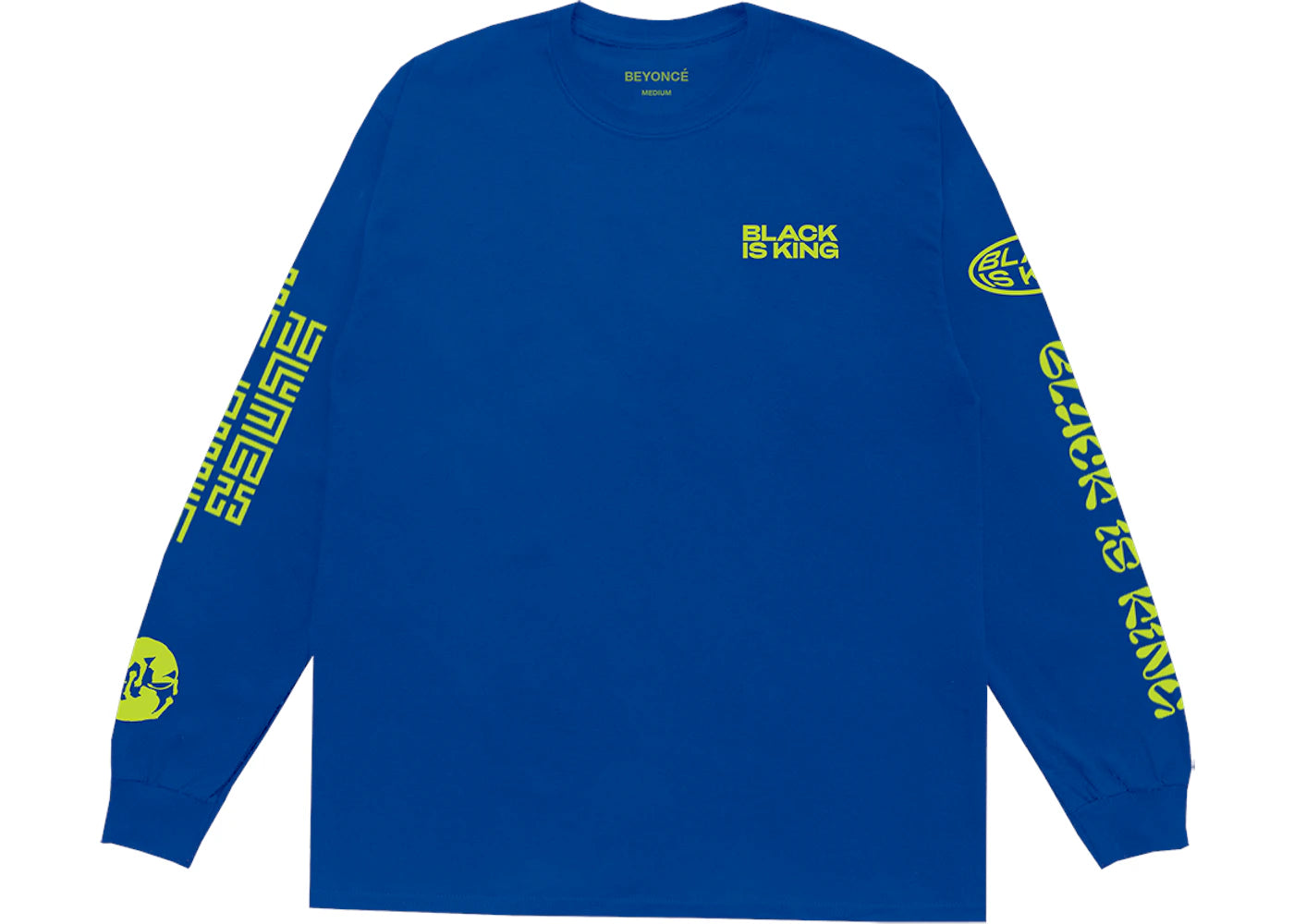 Beyonce Mood Longsleeve Tee Royal Blue