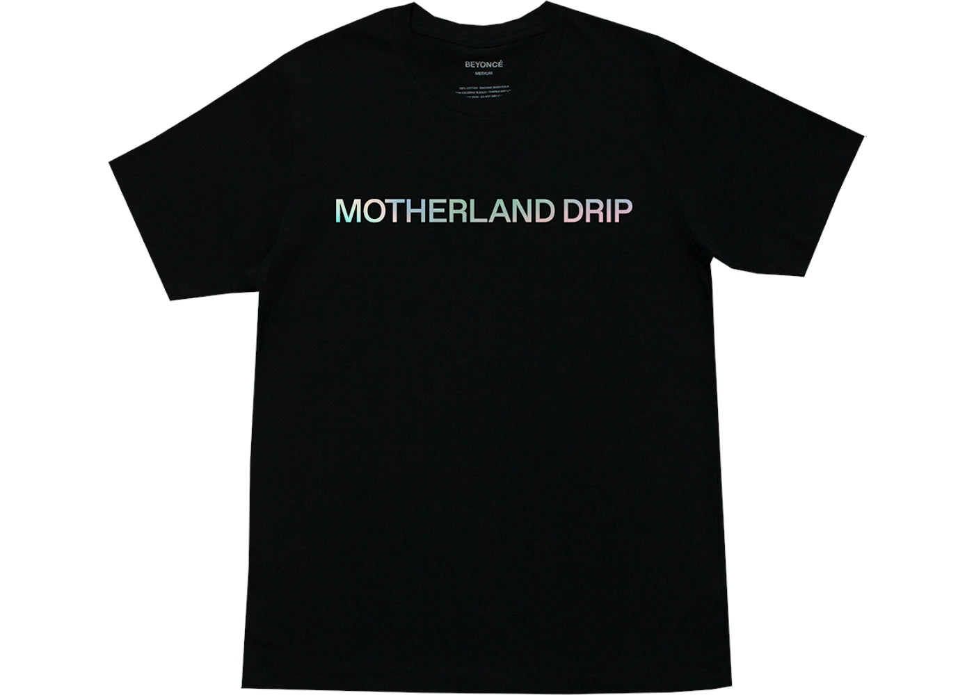 Beyonce Motherland Drip Tee Black