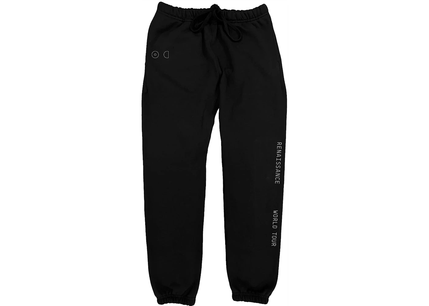 Beyonce Official Renaissance World Tour Merch Sweatpants Black