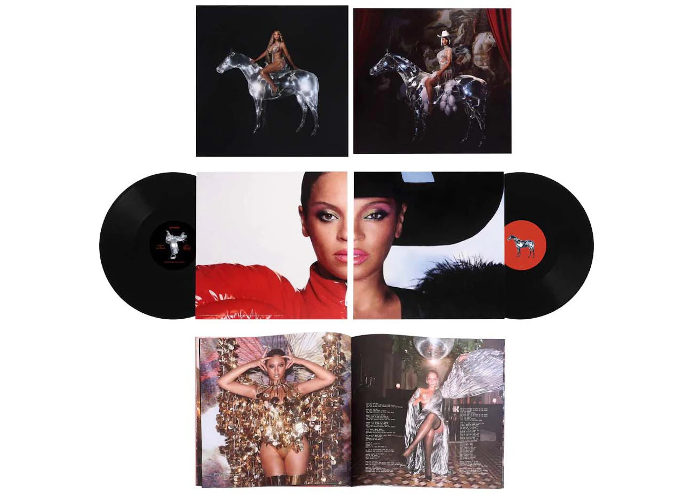Beyonce Renaissance Collector's Edition 2XLP Vinyl Black