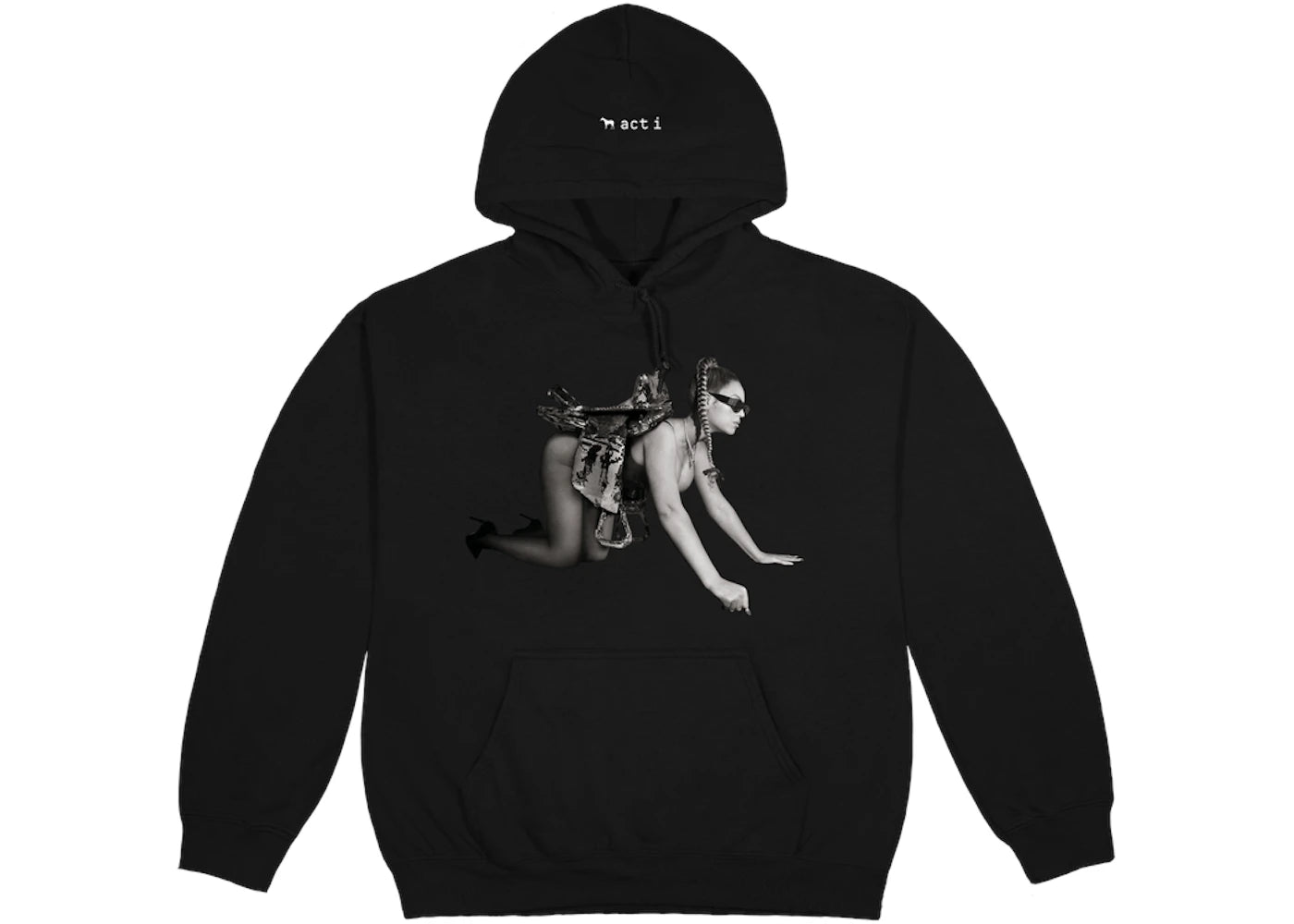 Beyonce Saddle Hoodie Black