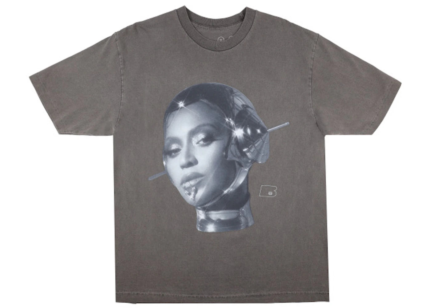 Beyonce Supernova Renaissance World Tour Exclusive Tee Washed Grey