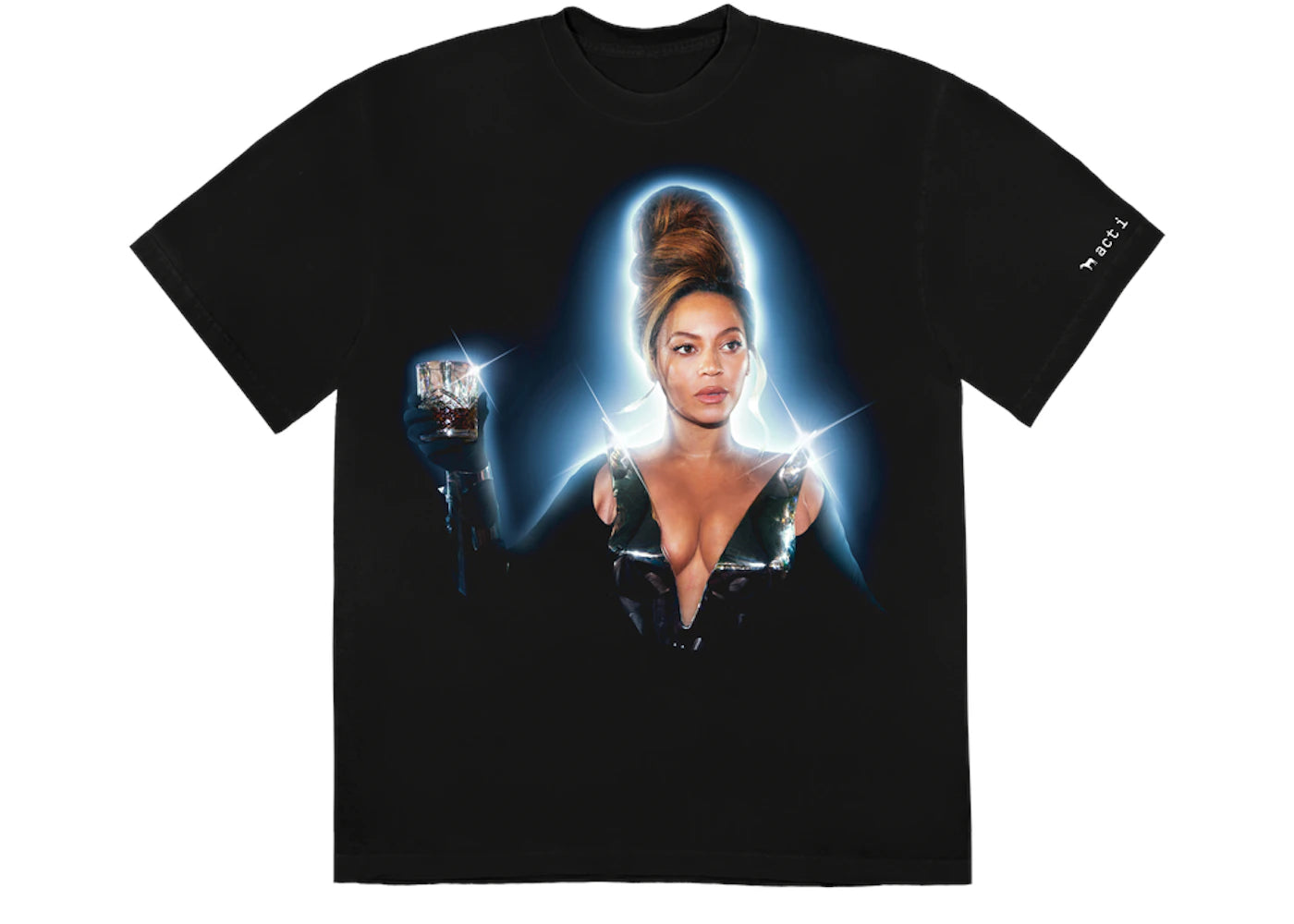 Beyonce That Girl Track T-shirt Black