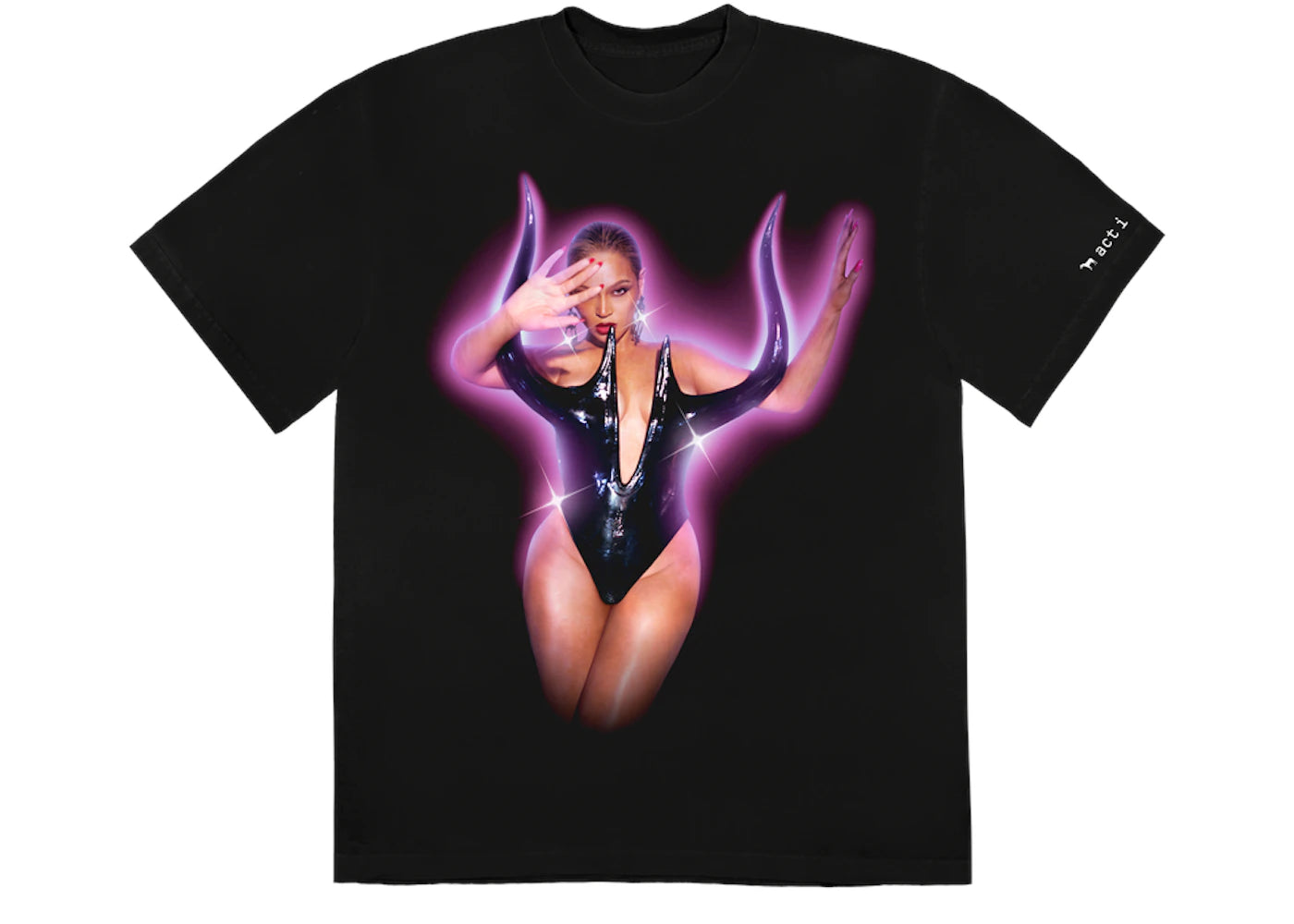 Beyonce Thique Track T-shirt Black