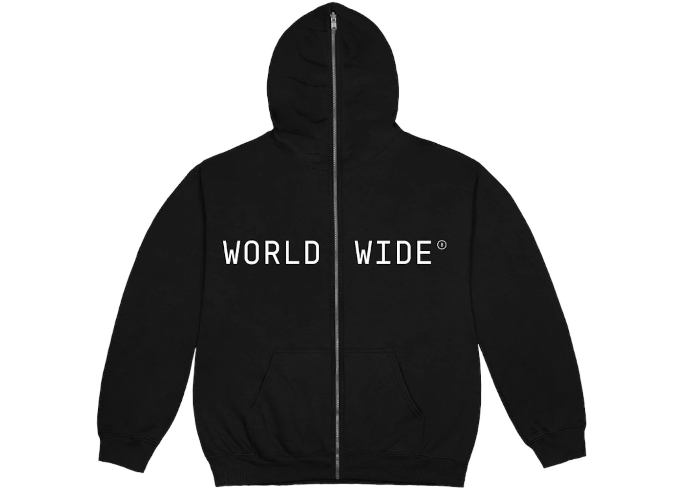 Beyonce Worldwide Mask Full Zip Hoodie Black