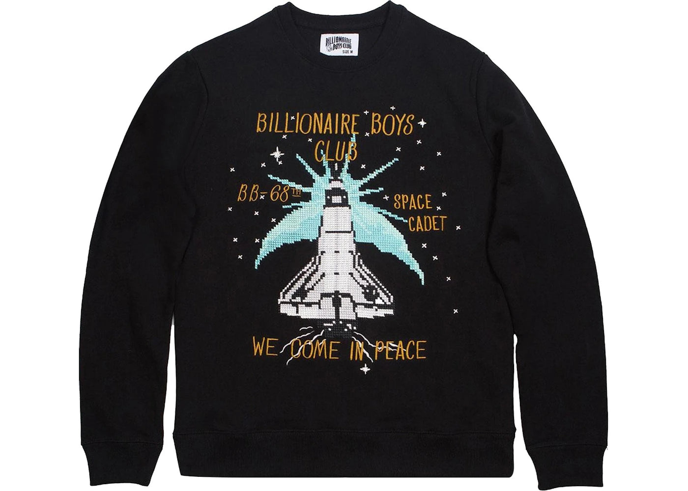 Billionaire Boys Club BB Shuttle Crew Sweater Black