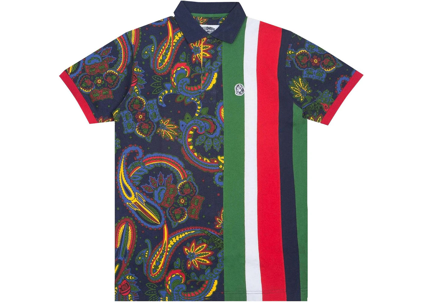 Billionaire Boys Club Banks SS Polo Shirt Multi/Peacoat