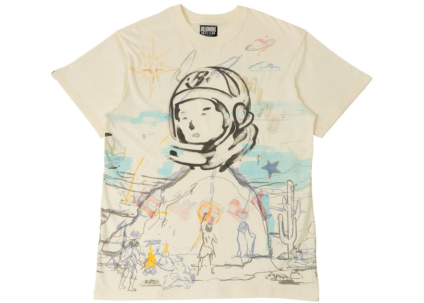 Billionaire Boys Club Encounter Oversize Fit Tee White