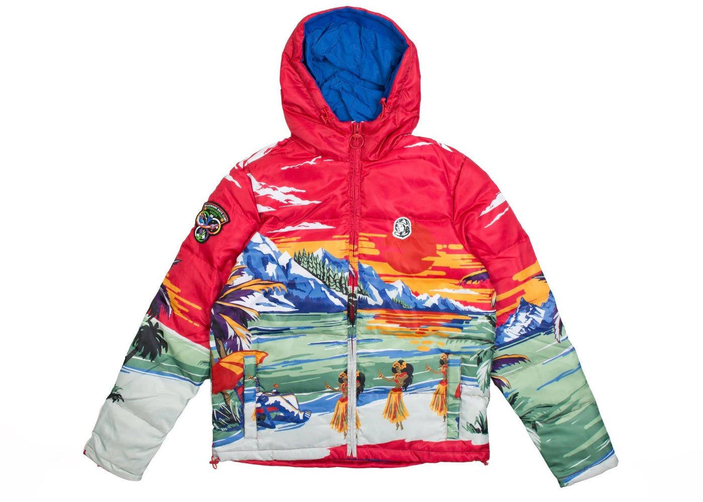 Billionaire Boys Club Everest Paradise Jacket Red