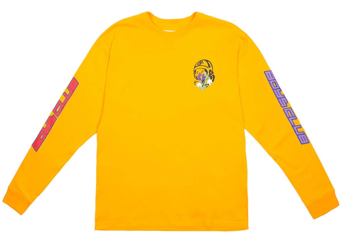 Billionaire Boys Club Island Long Sleeve Tee Yellow