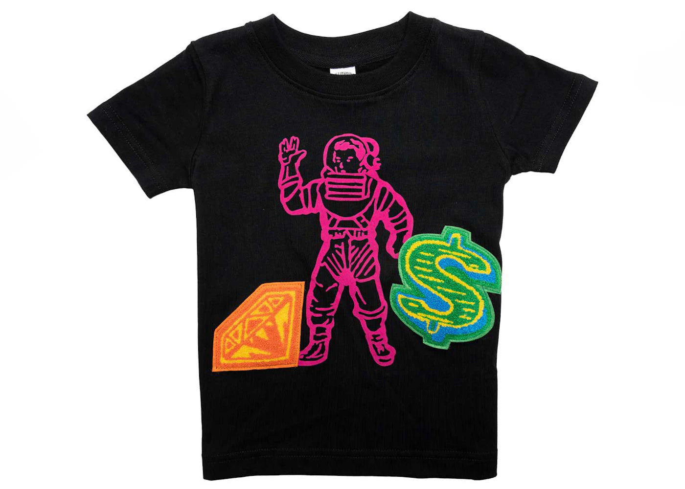 Billionaire Boys Club Little Kids Billio Astro Knit Tee Black