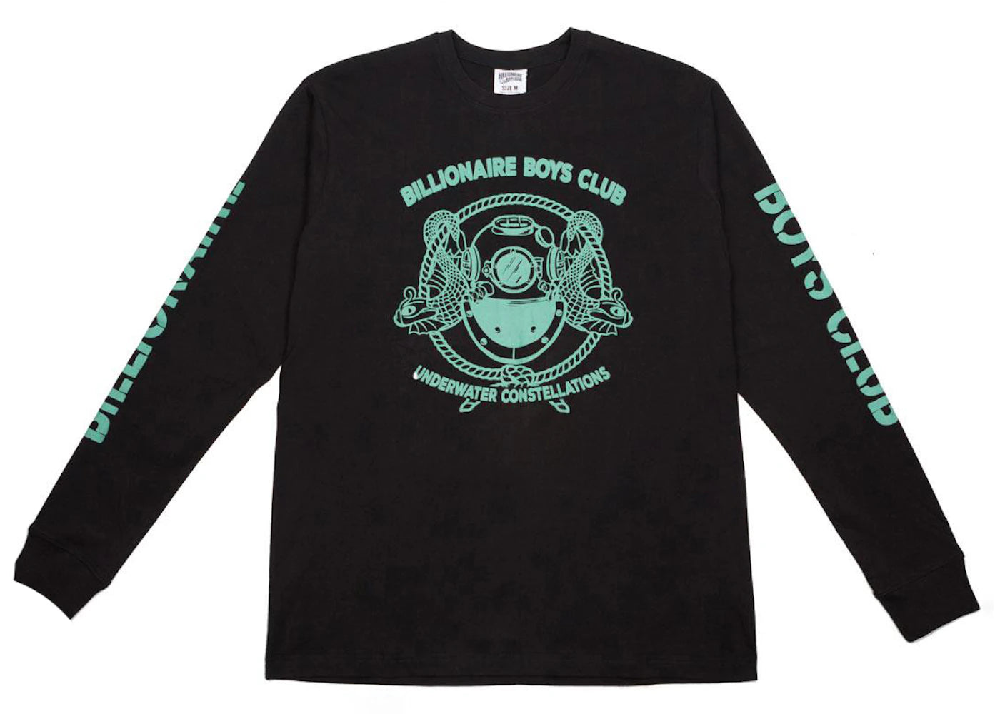 Billionaire Boys Club Mission Long Sleeve Tee Black