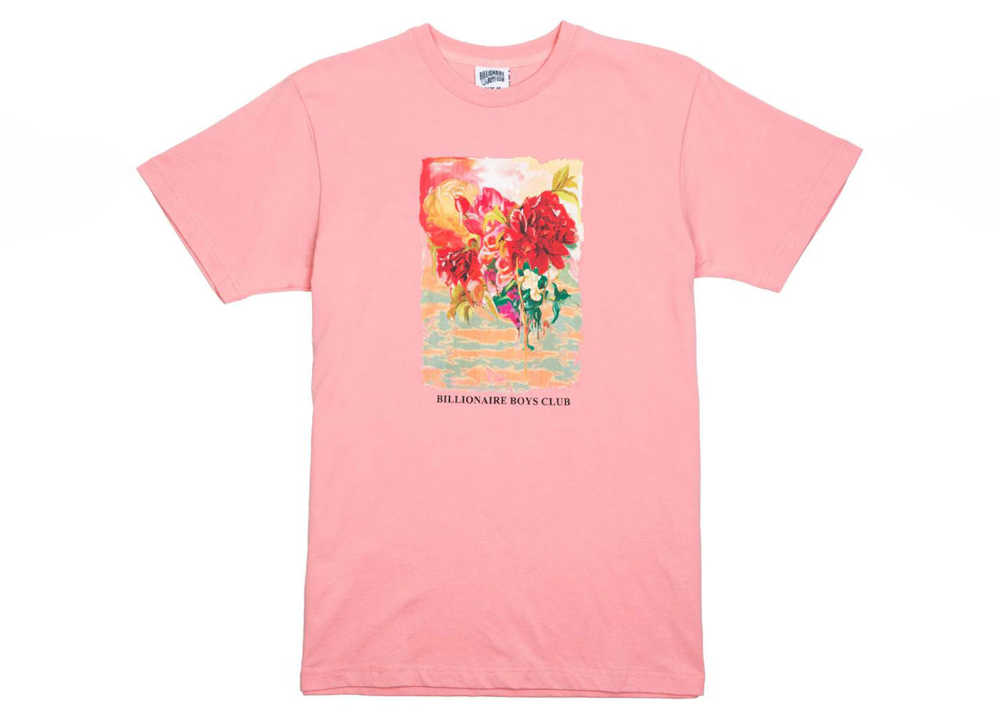 Billionaire Boys Club Painted Tee Pink