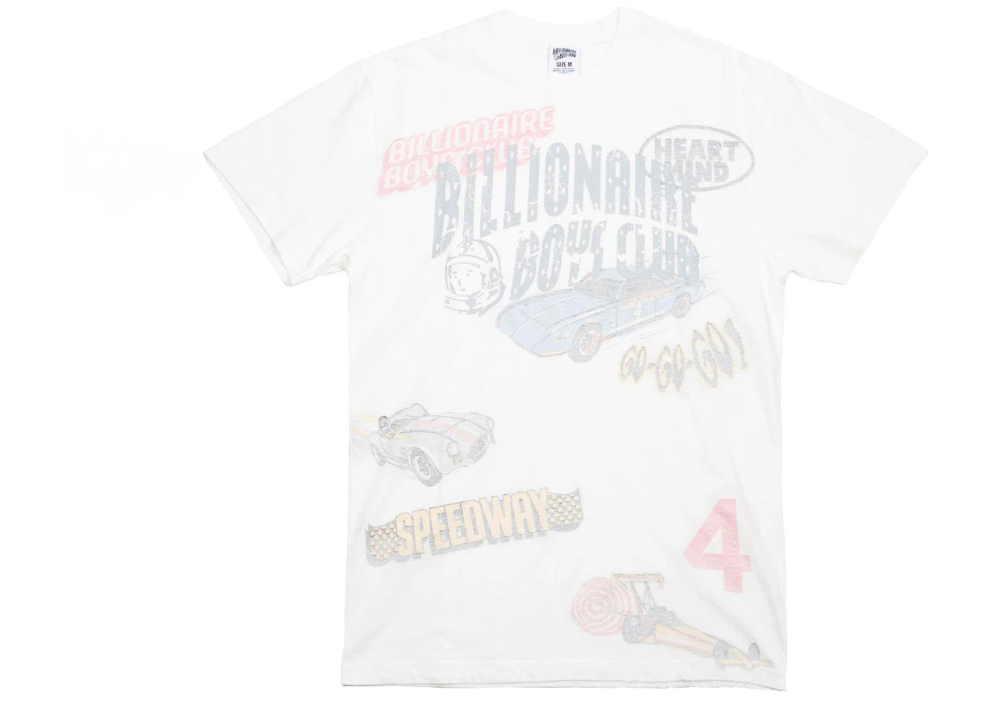 Billionaire Boys Club Retro Speed Knit Tee White