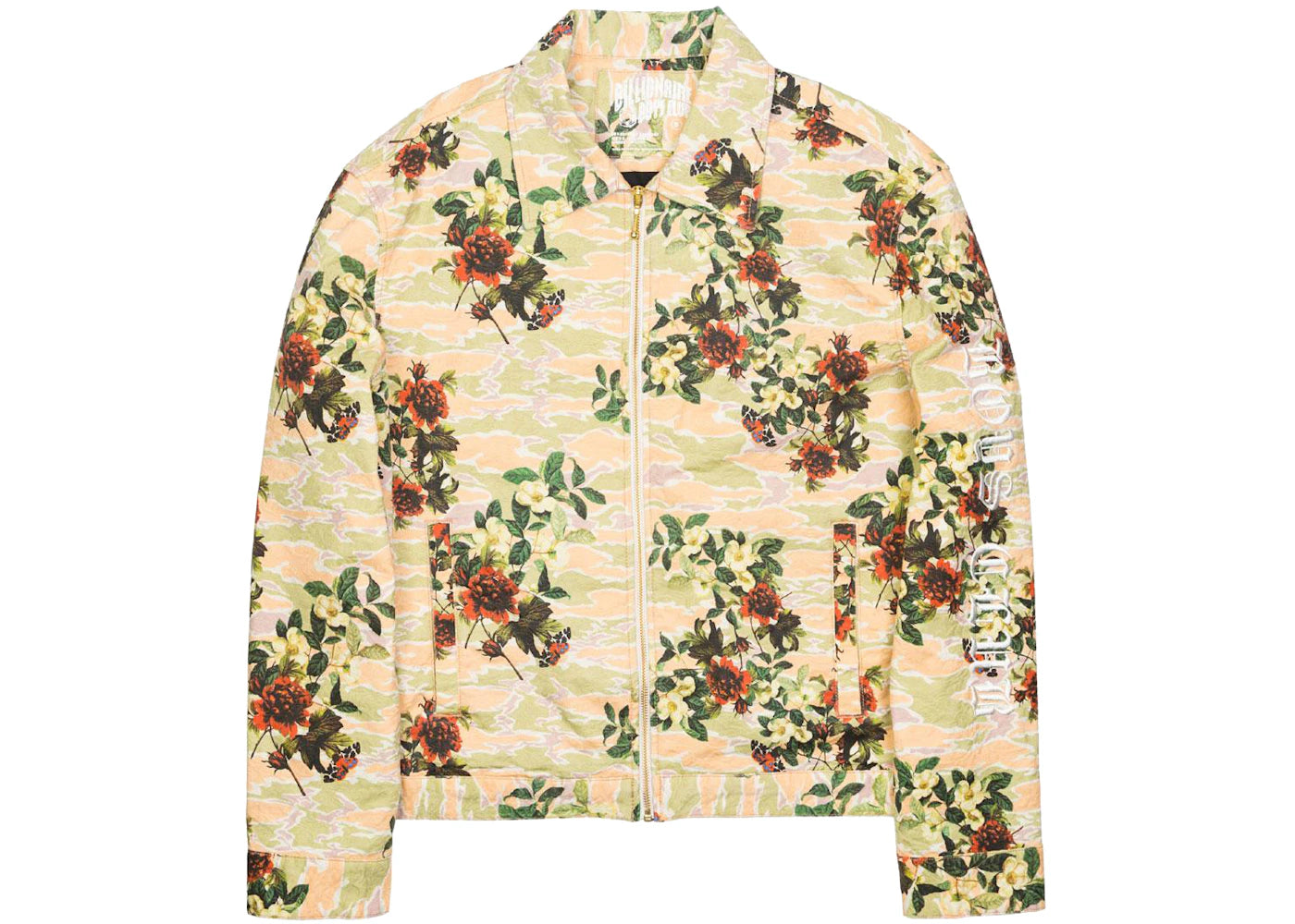 Billionaire Boys Club Rose Bloom Jacket White/Eggnog