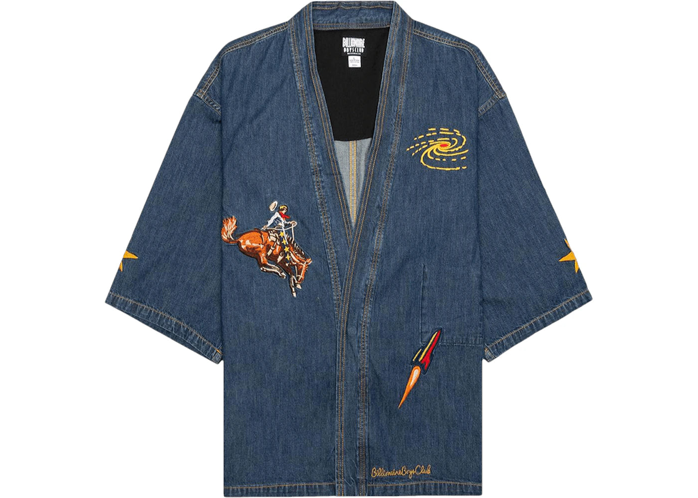 Billionaire Boys Club Space Rider Kimono Shirt Blue/Denim