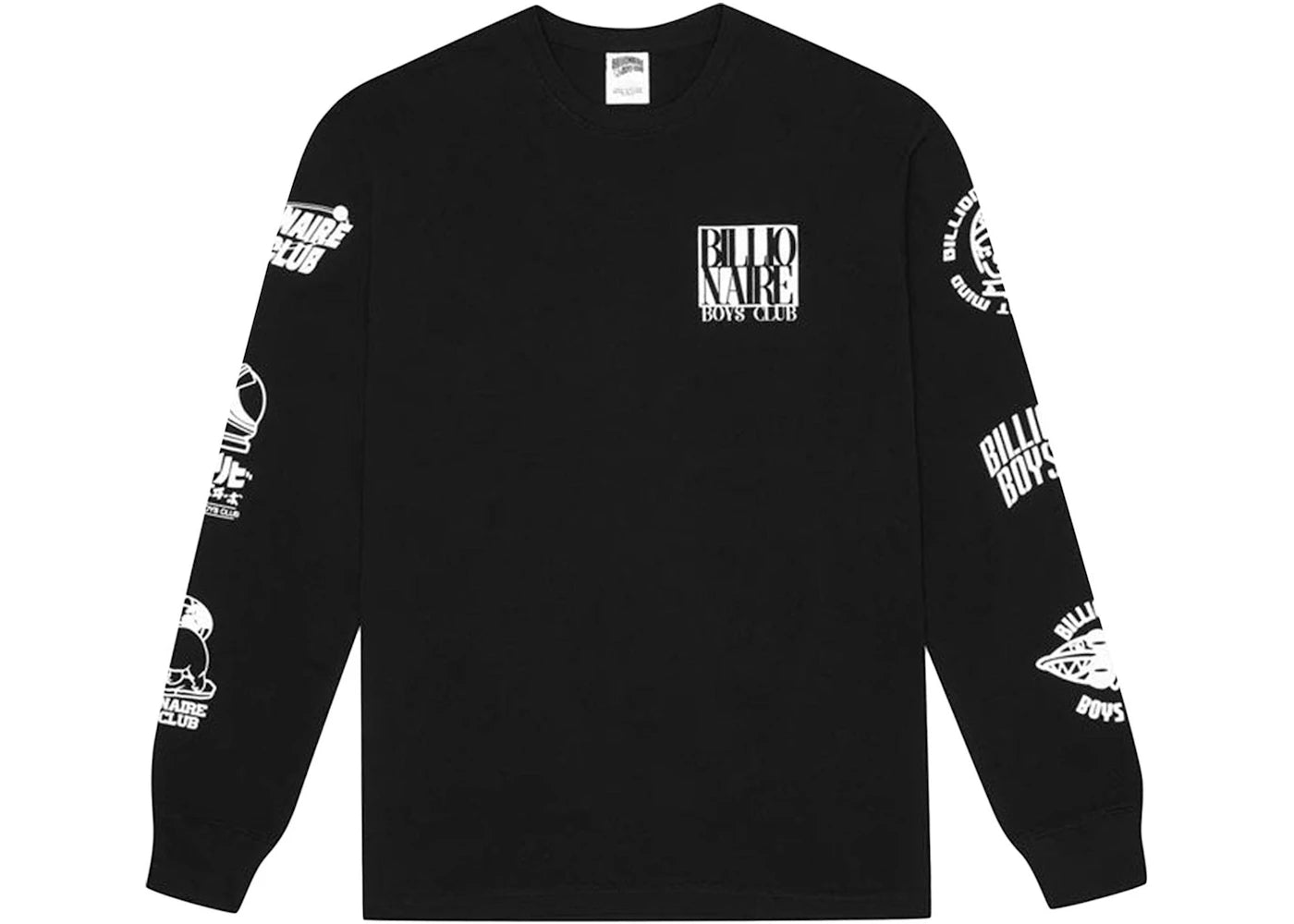 Billionaire Boys Club Tagged Long Sleeve Tee Black