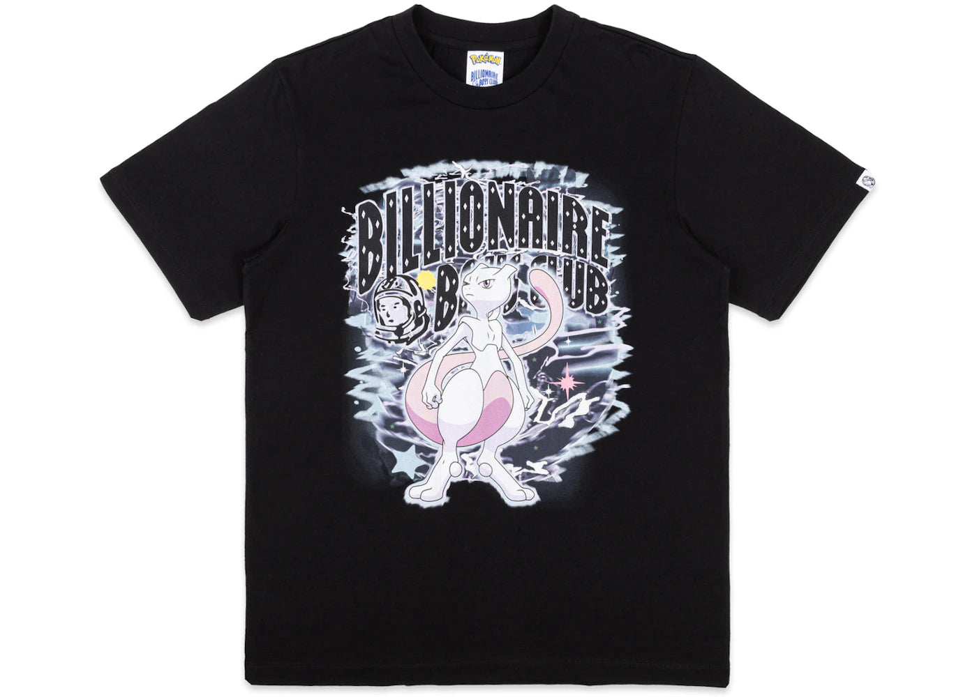 Billionaire Boys Club x Pokemon Mewtwo Curve T-shirt Black