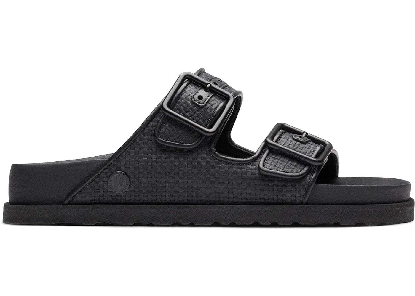 Birkenstock 1774 Arizona Raffia Black