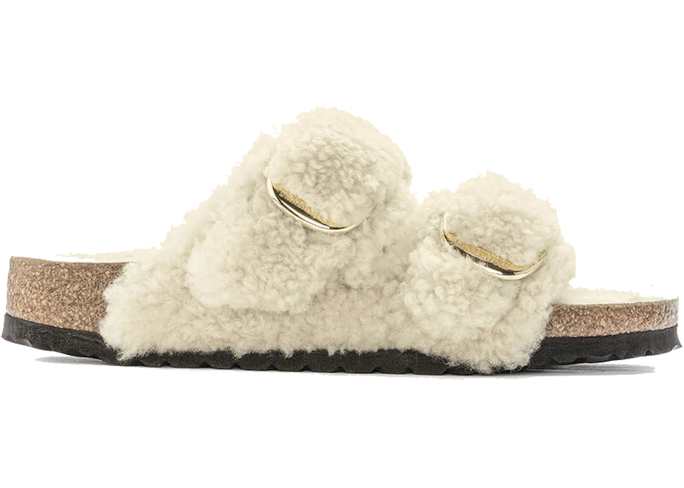 Birkenstock Arizona Big Buckle Teddy Eggshell (Women's)