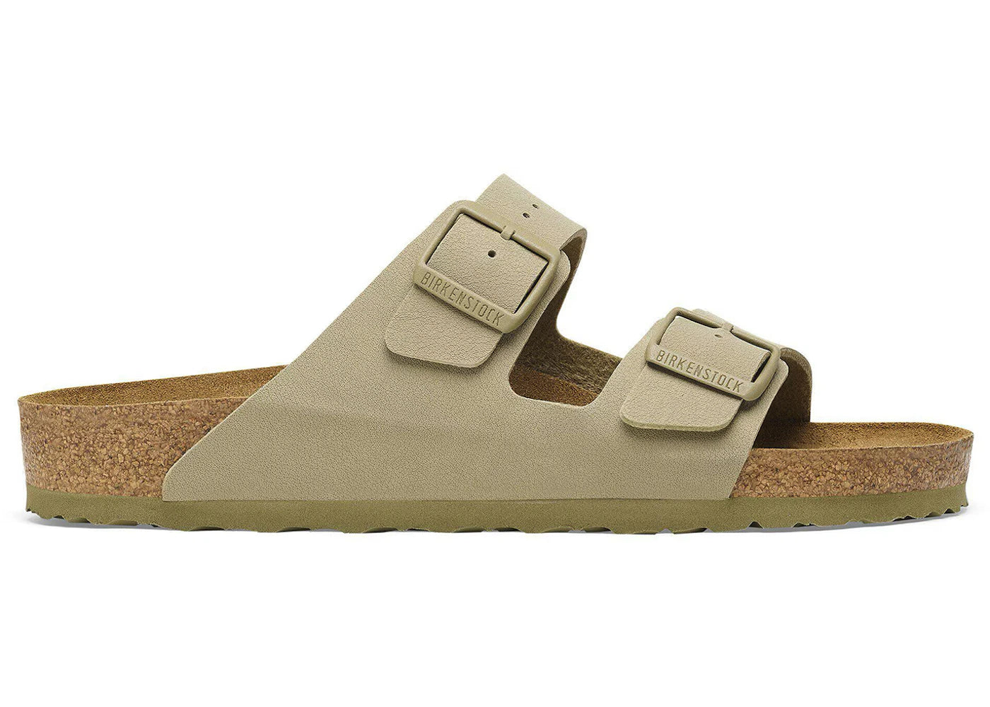 Birkenstock Arizona Birko-Flor Faded Khaki