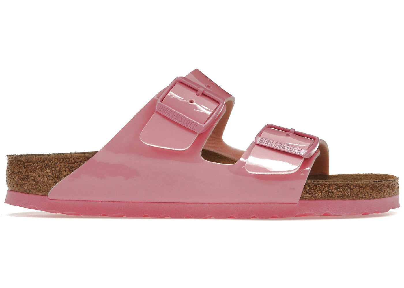 Birkenstock Arizona Birko-Flor Patent Candy Pink (Women's)
