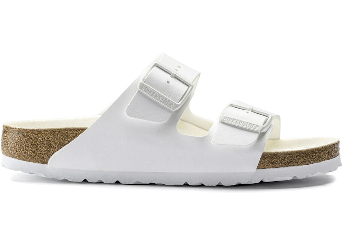 Birkenstock Arizona Birko-Flor Triple White (Women's)