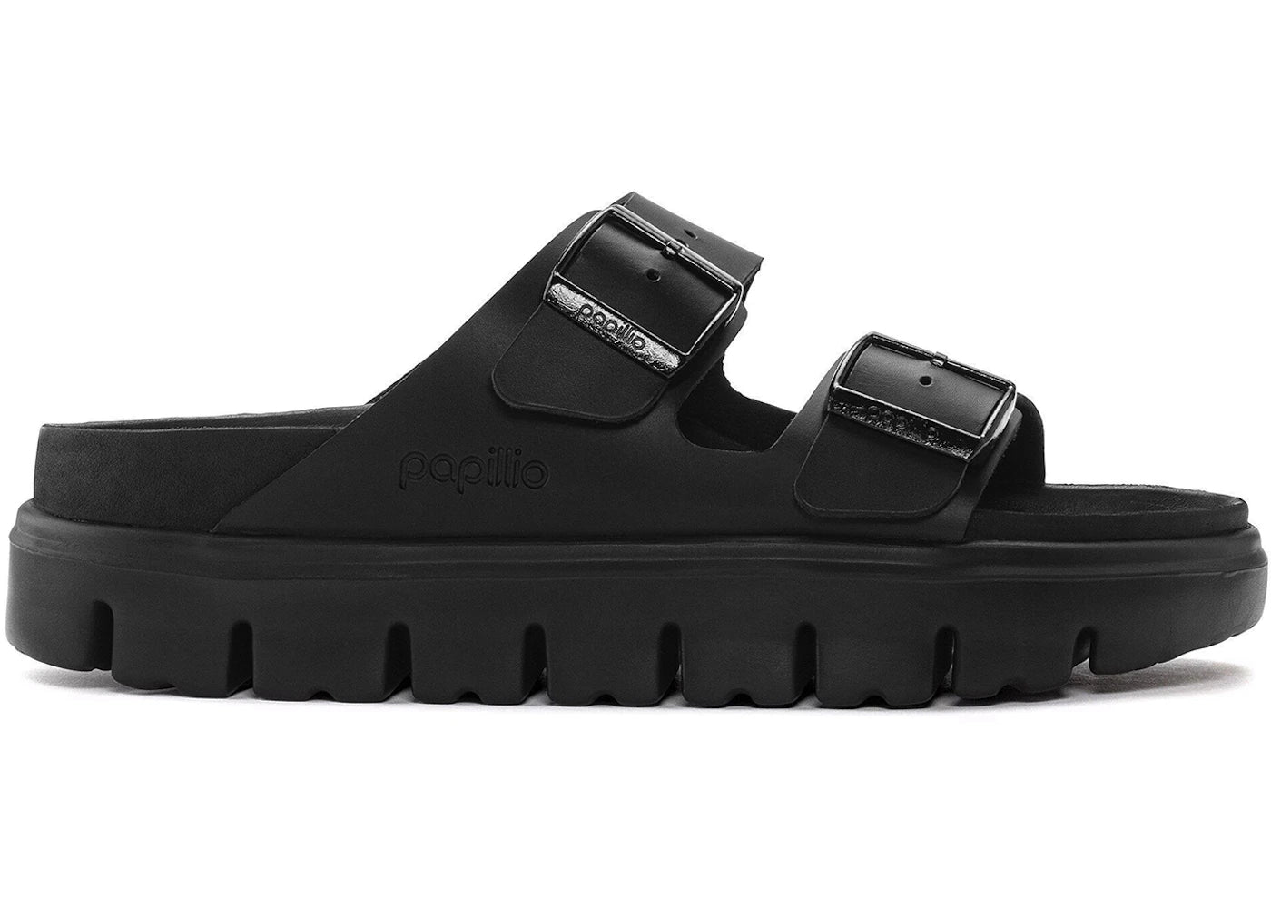 Birkenstock Arizona Chunky Leather Black (Narrow Fit)