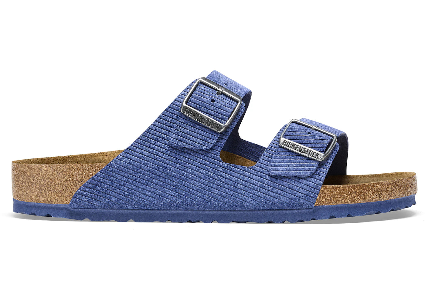 Birkenstock Arizona Embossed Corduroy Suede Indigo