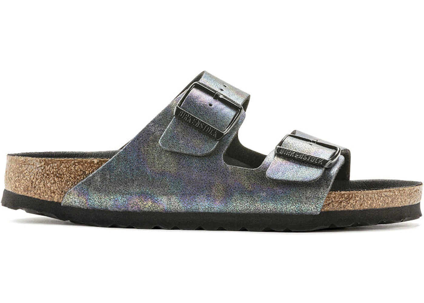Birkenstock Arizona Microfiber Black Iridescent (Women's)