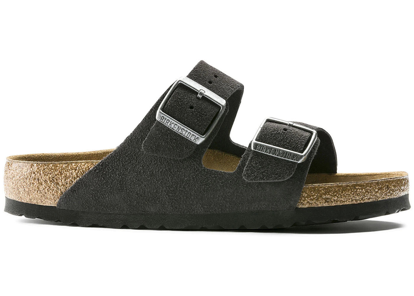 Birkenstock Arizona Soft Footbed Suede Velvet Grey