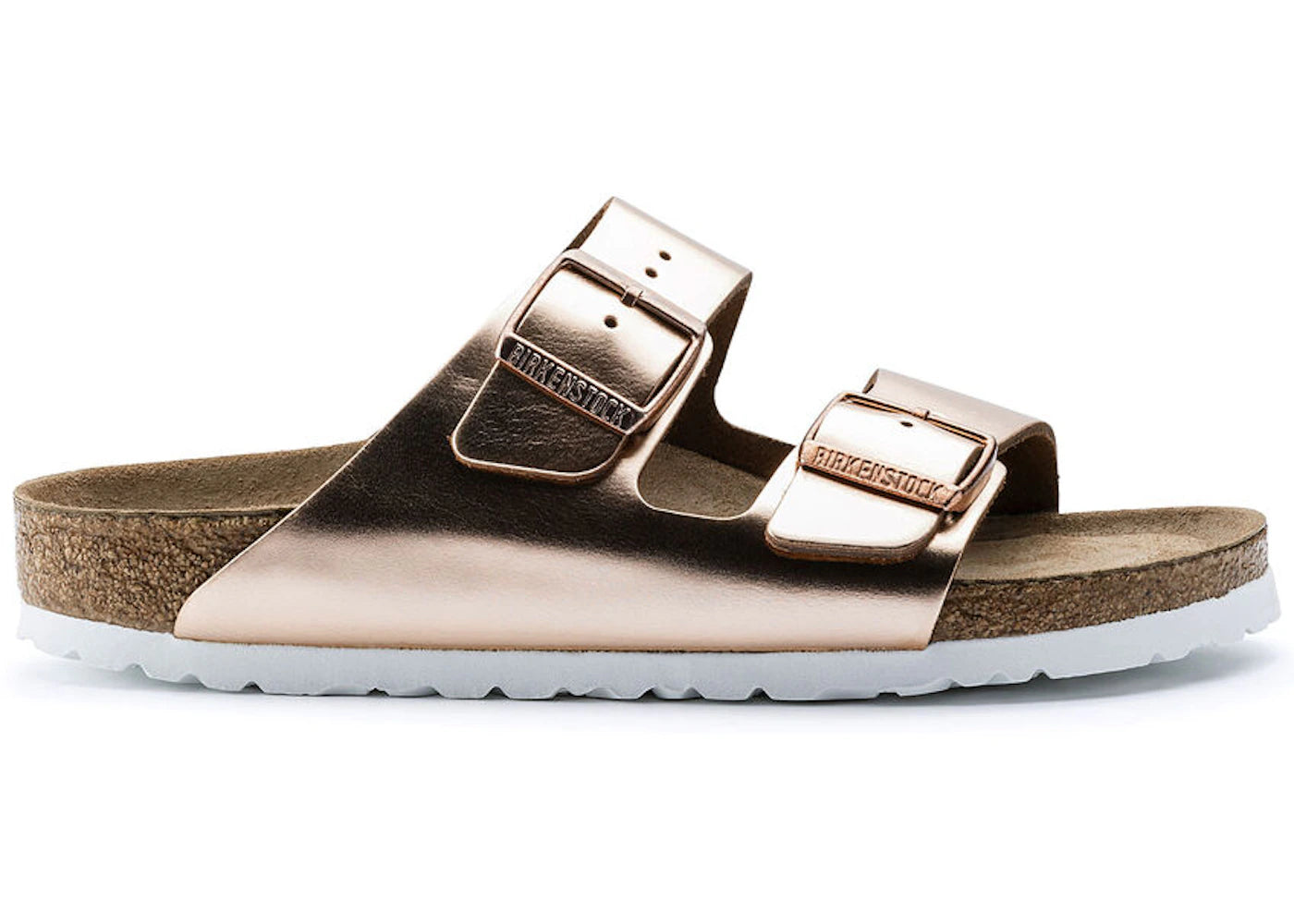 Birkenstock Arizona Softbed Metallic Cooper (Women's)