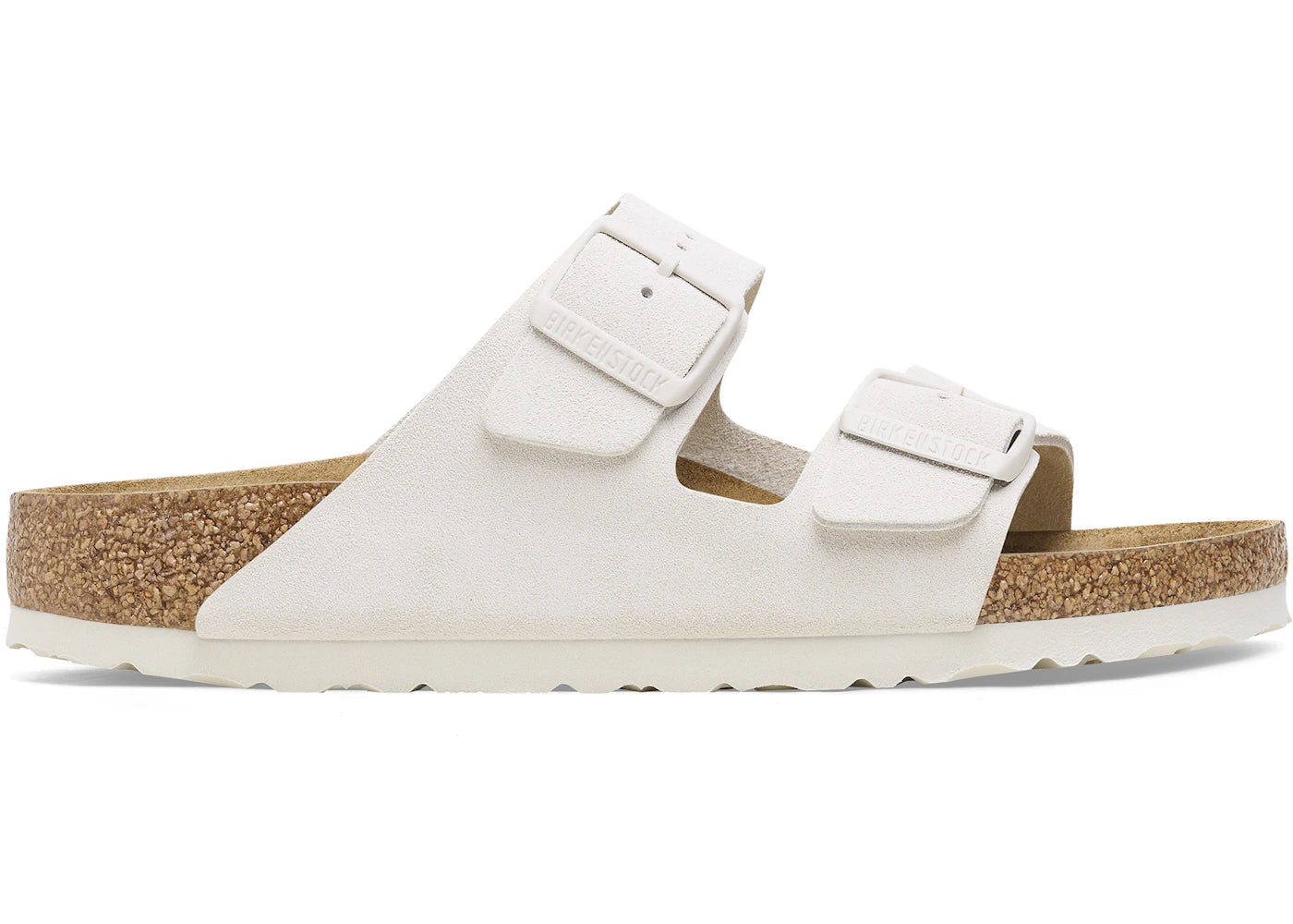 Birkenstock Arizona Suede Antique White (Women's)