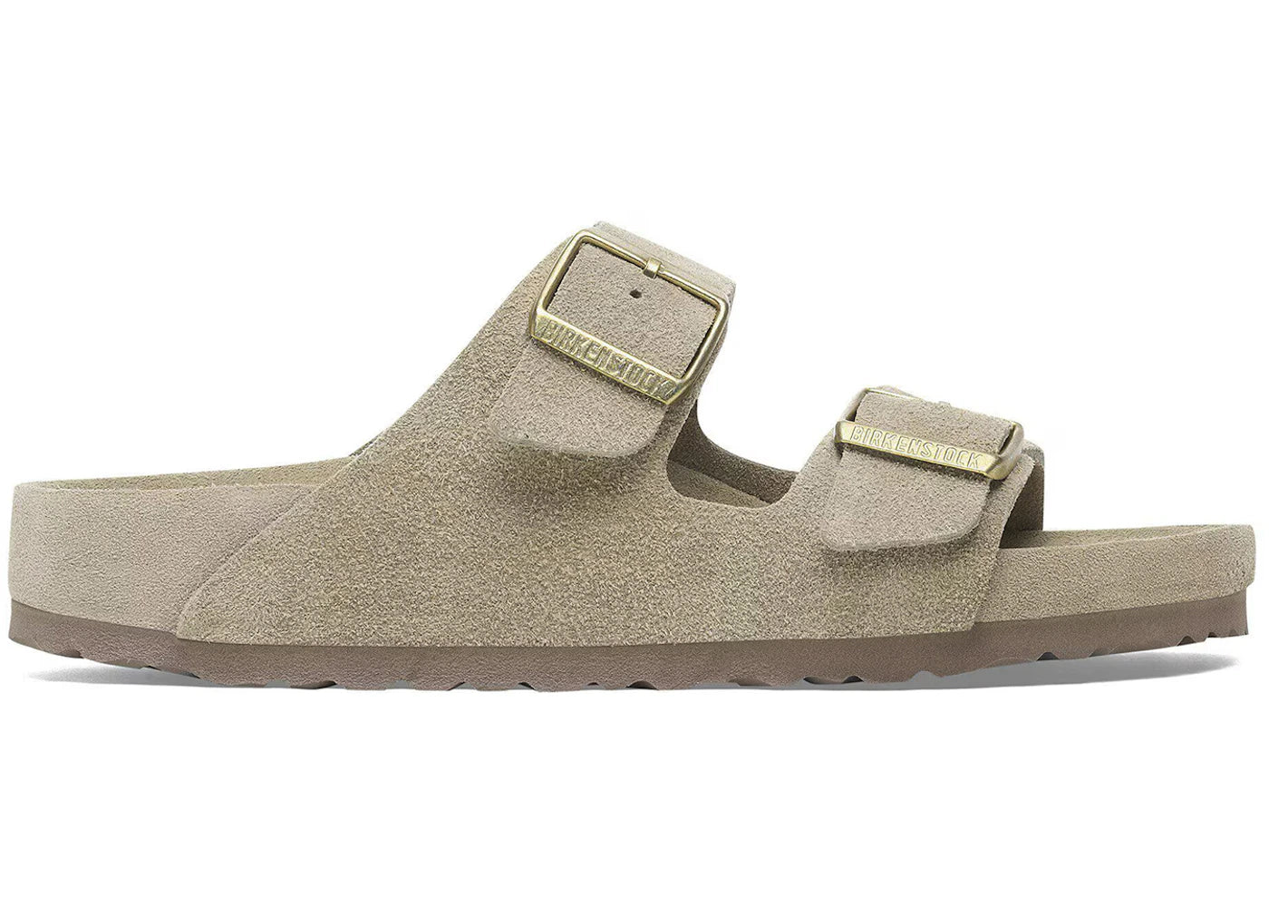 Birkenstock Arizona Suede Leather Taupe