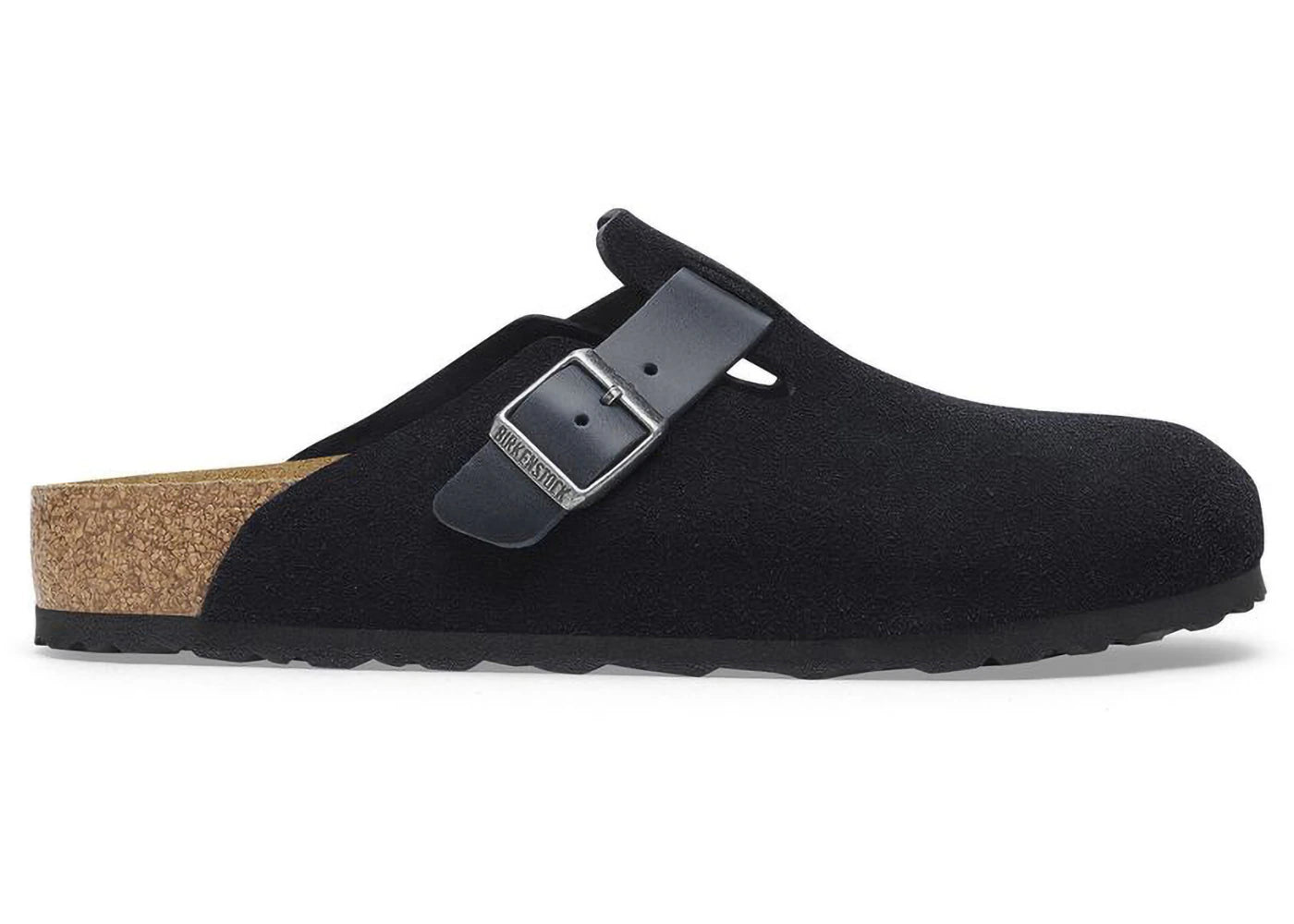 Birkenstock Boston Mixed Leather Midnight