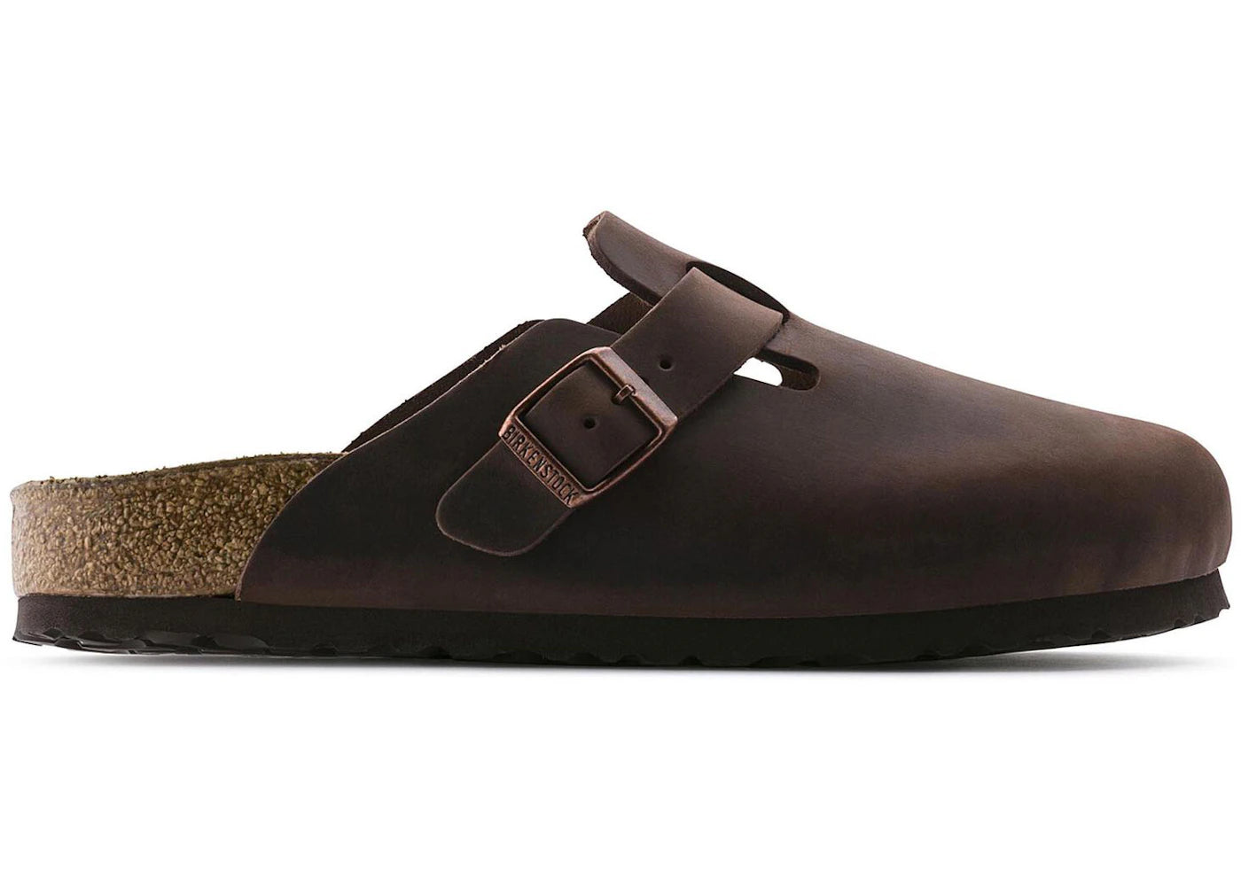 Birkenstock Boston Soft Footbed Oiled Leather Habana Brown