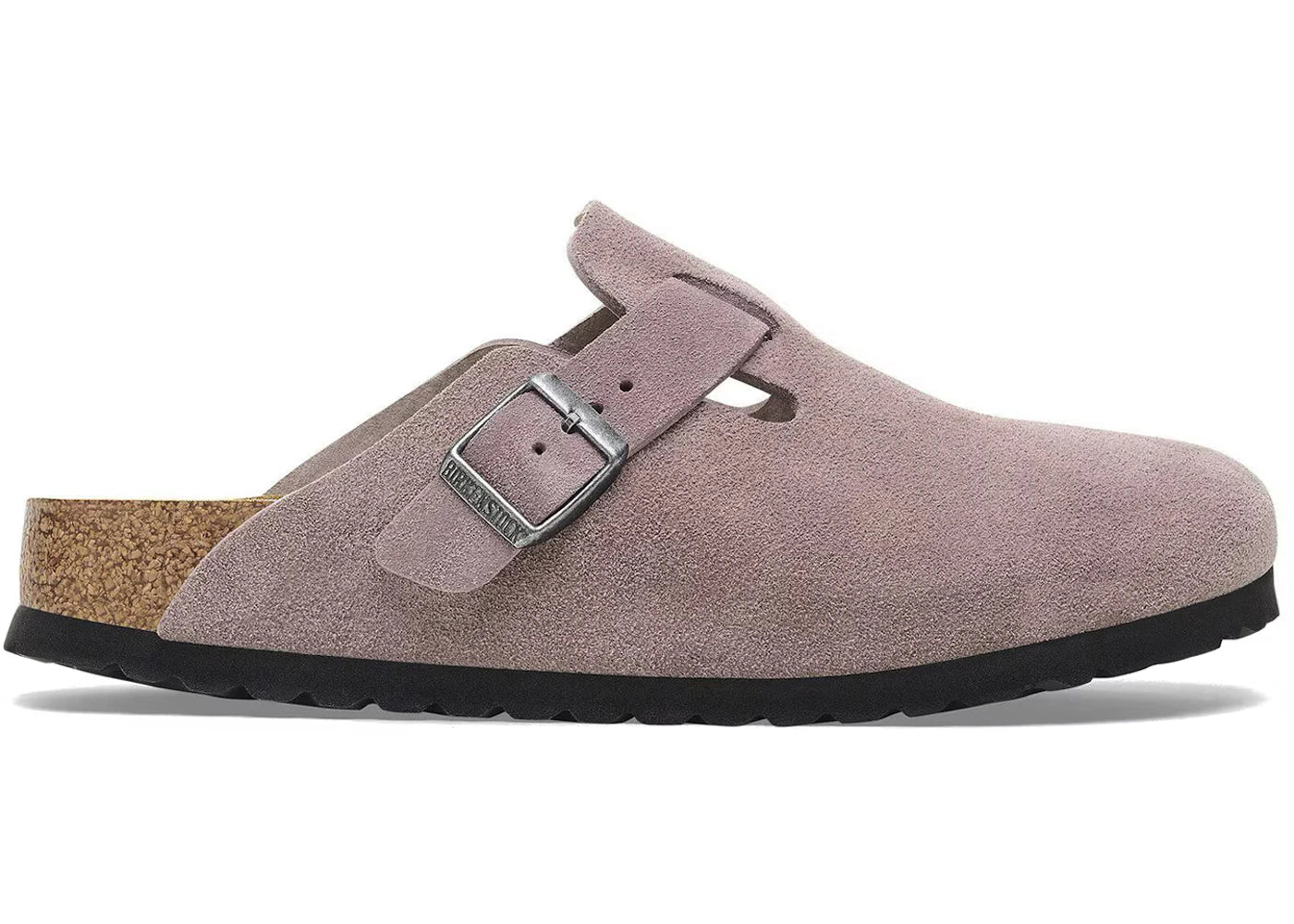 Birkenstock Boston Suede Faded Purple