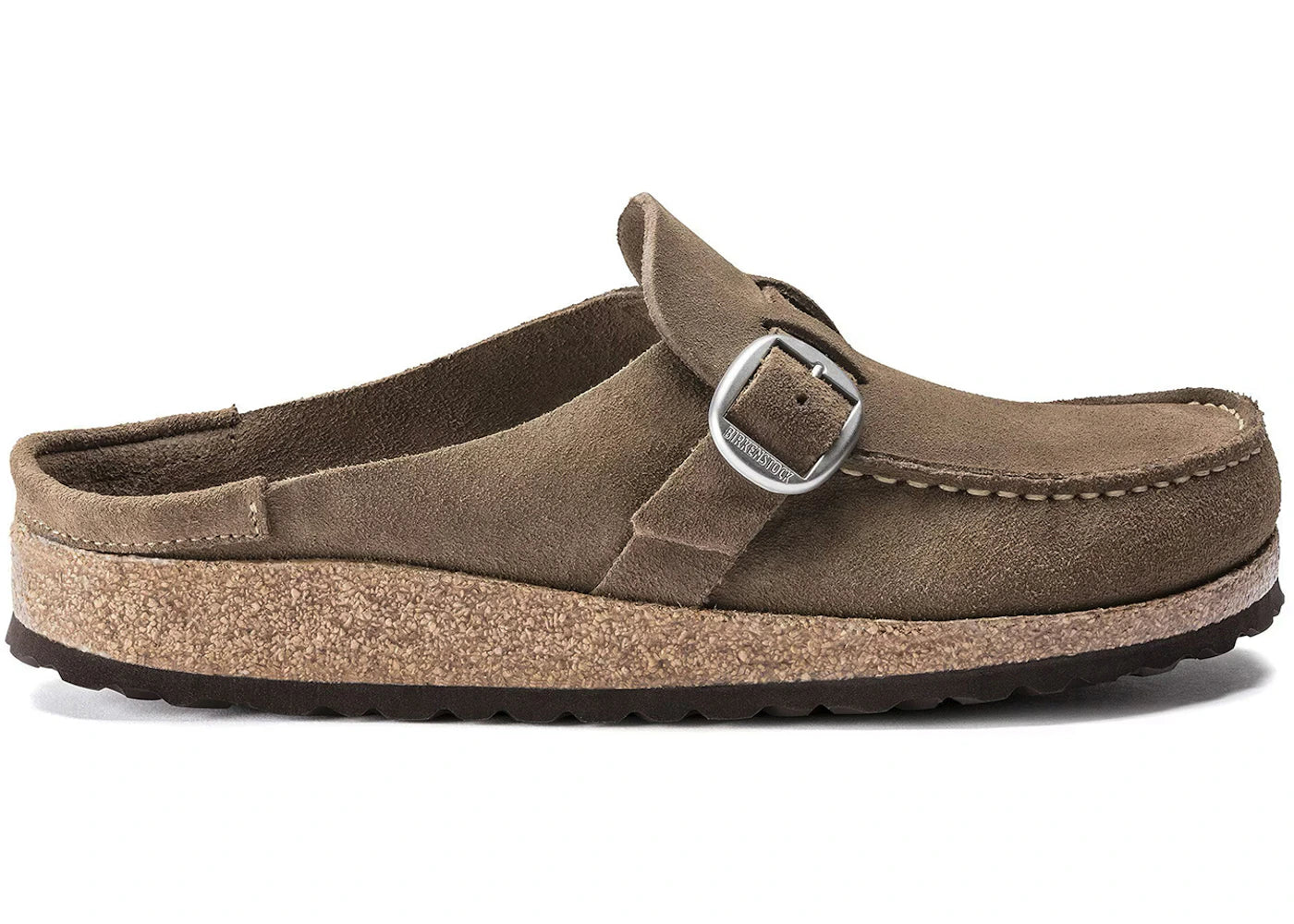 Birkenstock Buckley Suede Gray Taupe