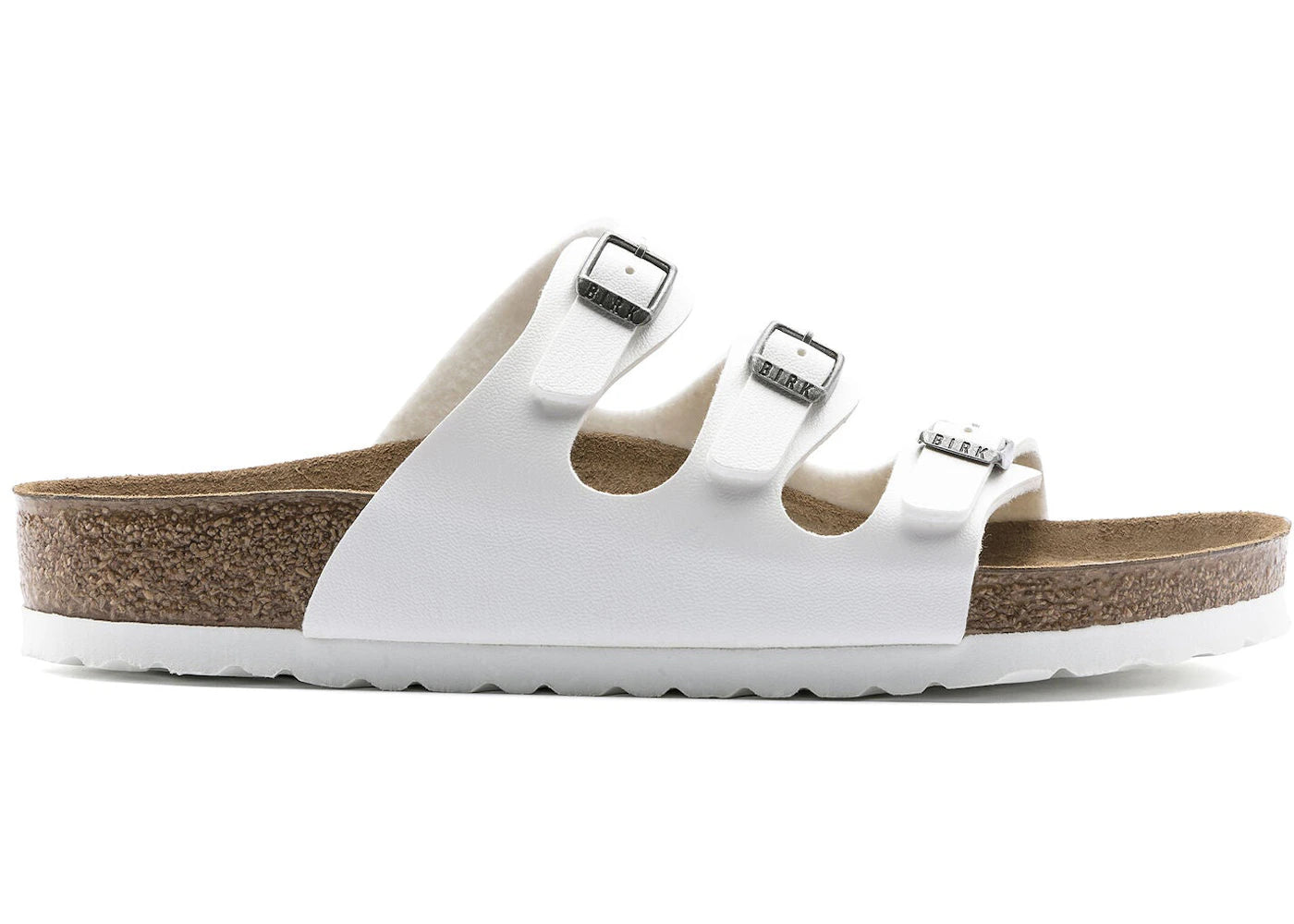 Birkenstock Florida Birko-Flor White