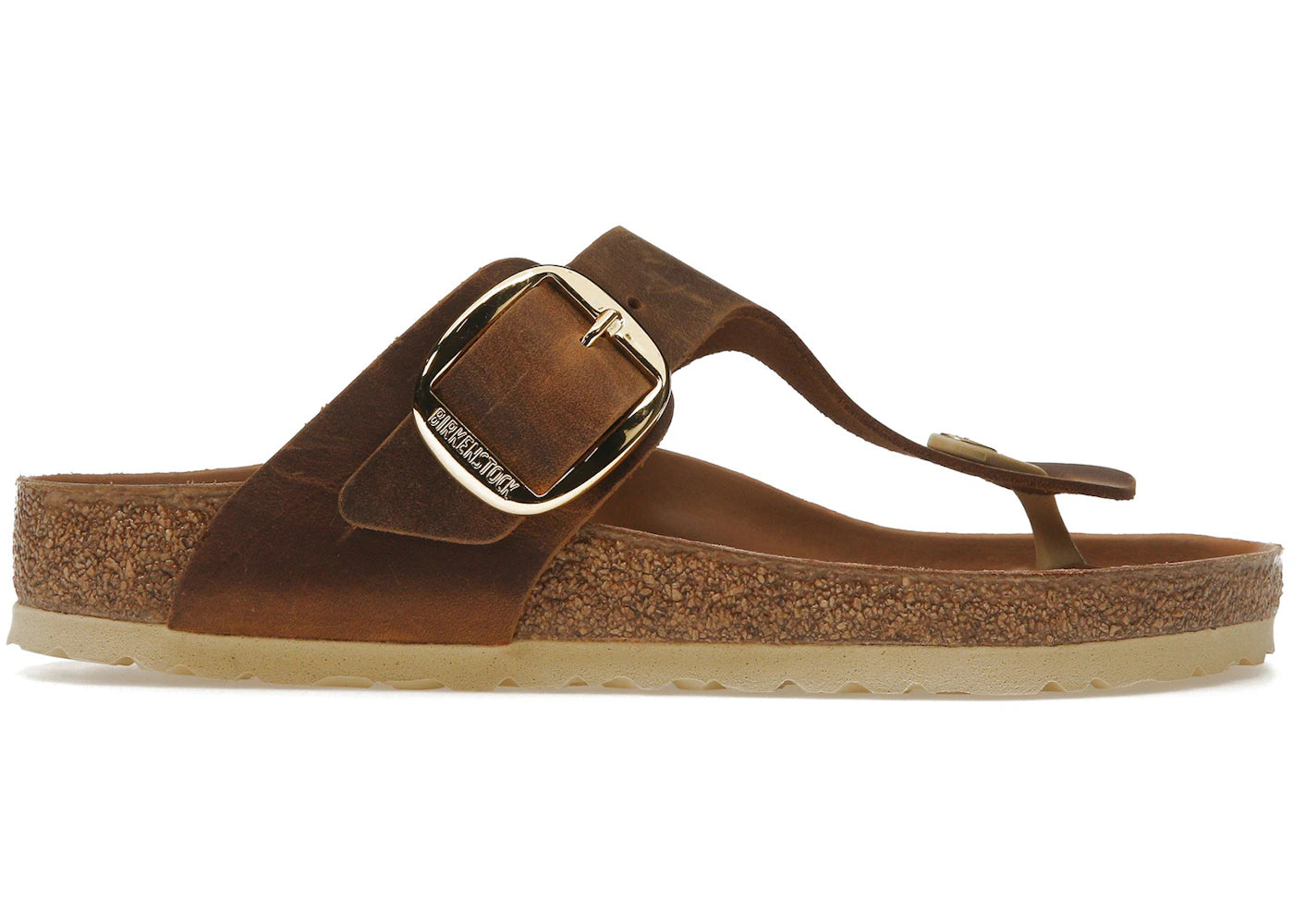 Birkenstock Gizeh Big Buckle Oiled Nubuck Cognac (Women's)