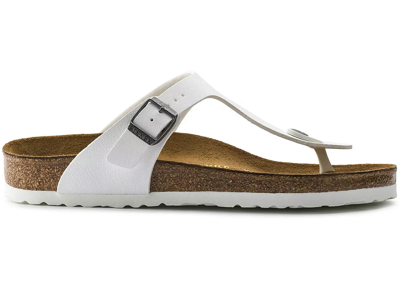 Birkenstock Gizeh Birko-Flor White