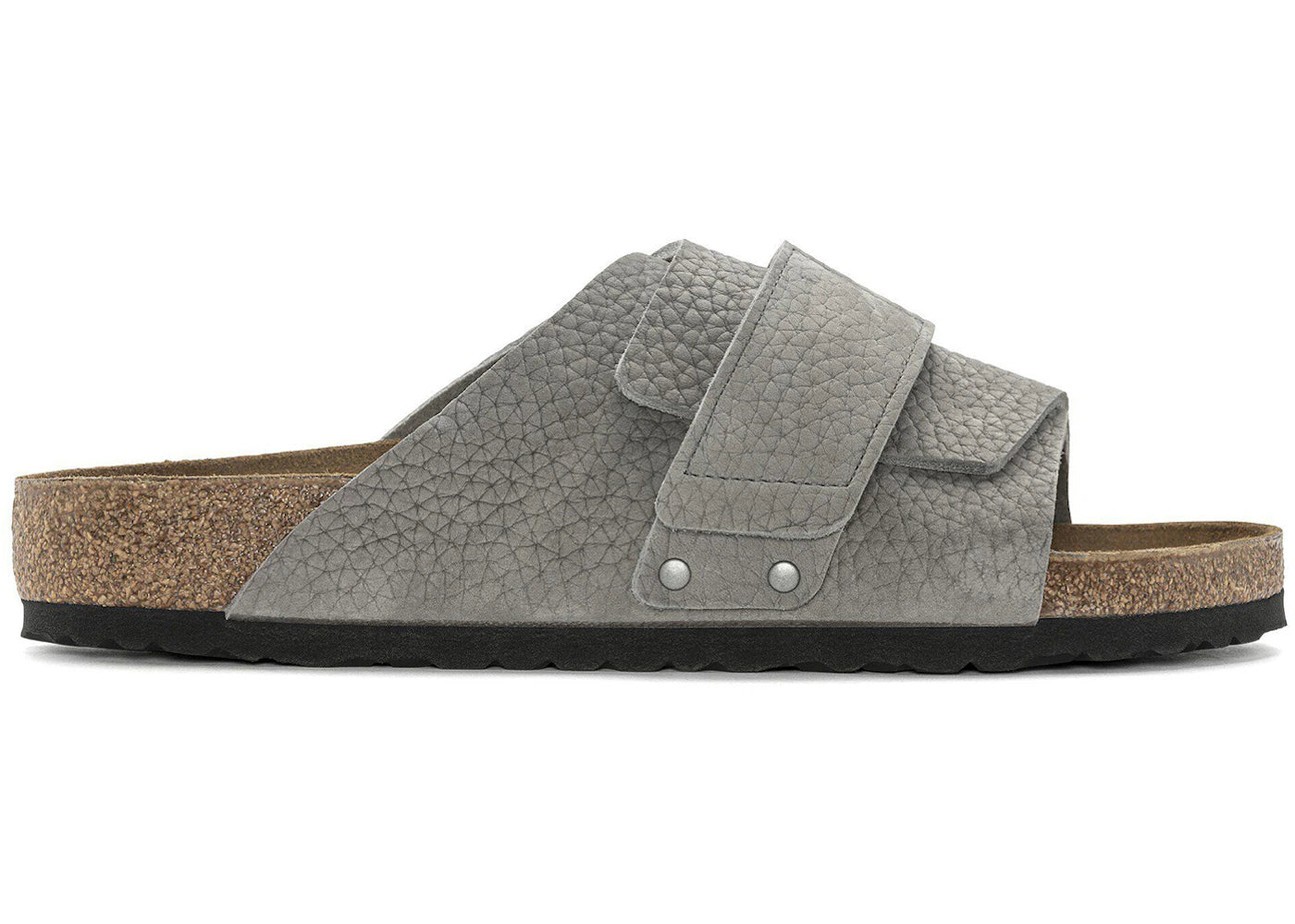 Birkenstock Kyoto Nubuck Leather Desert Buck Whale Grey