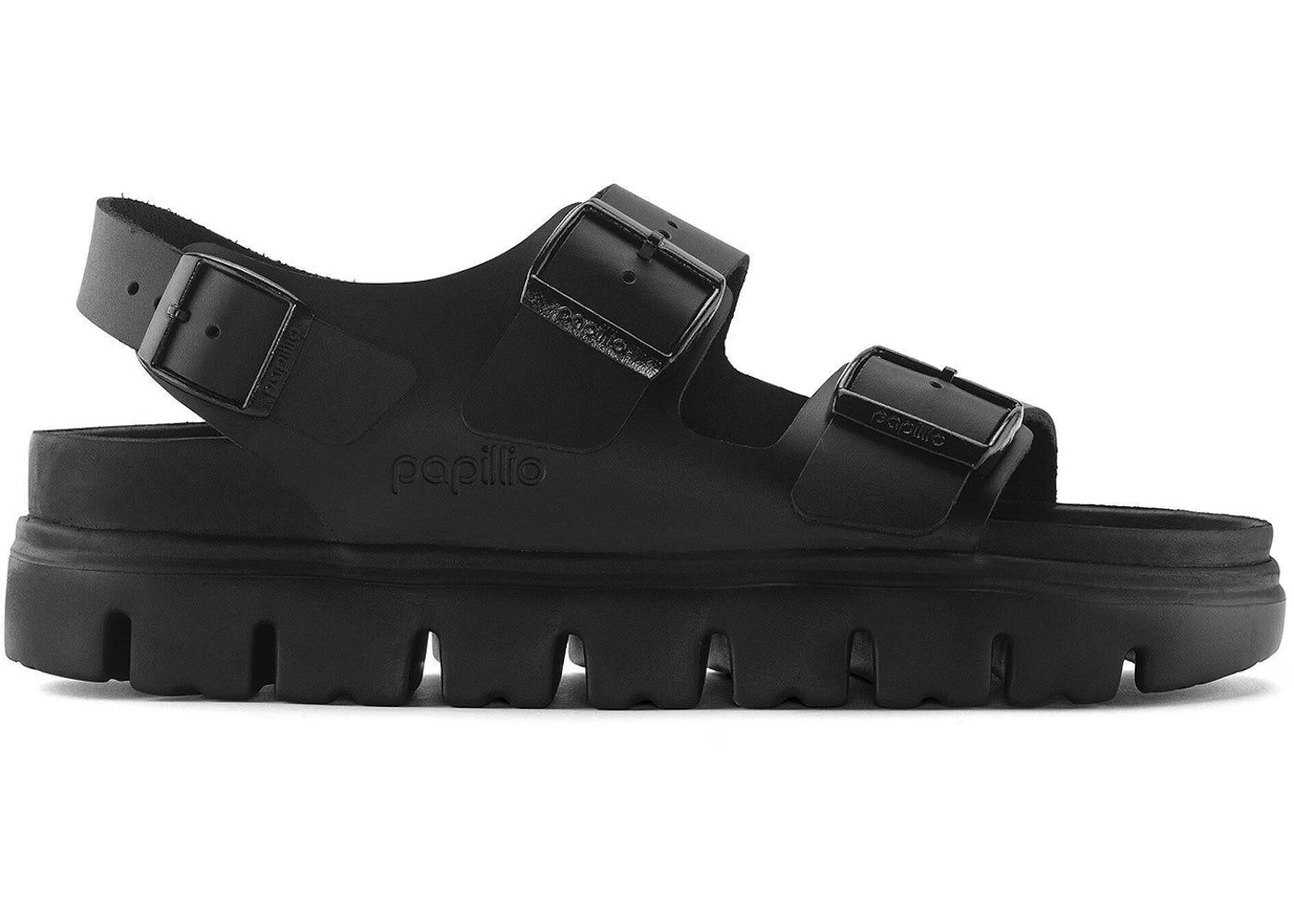 Birkenstock Milano Chunky Leather Black (Narrow Fit)