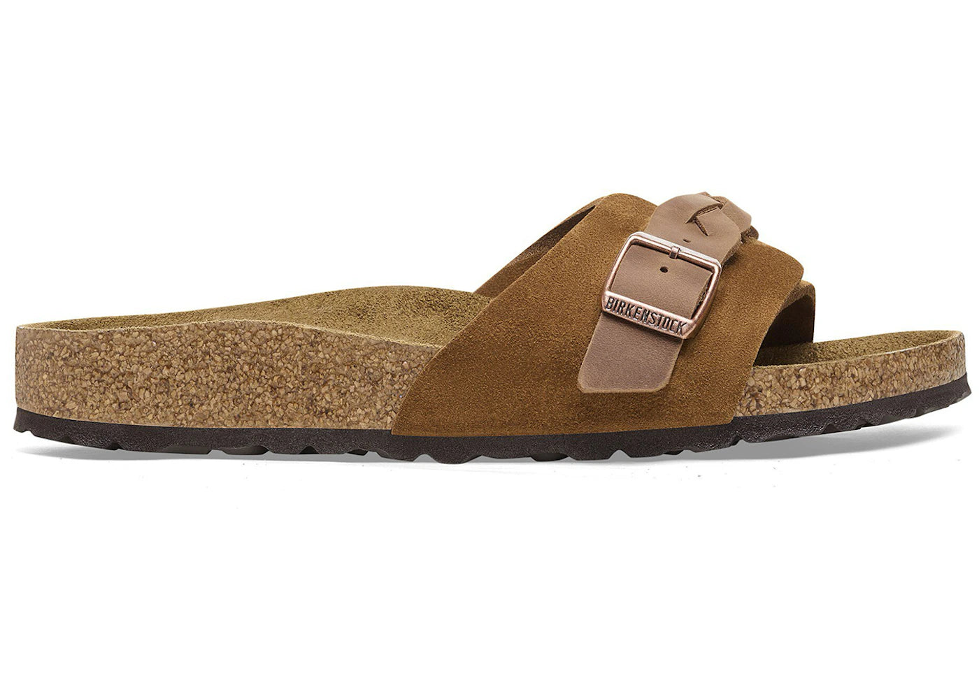 Birkenstock Oita Braided Suede Mink