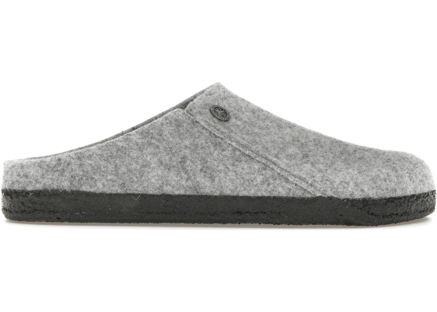 Birkenstock Zermatt Shearling Clog Wool Felt Light Gray