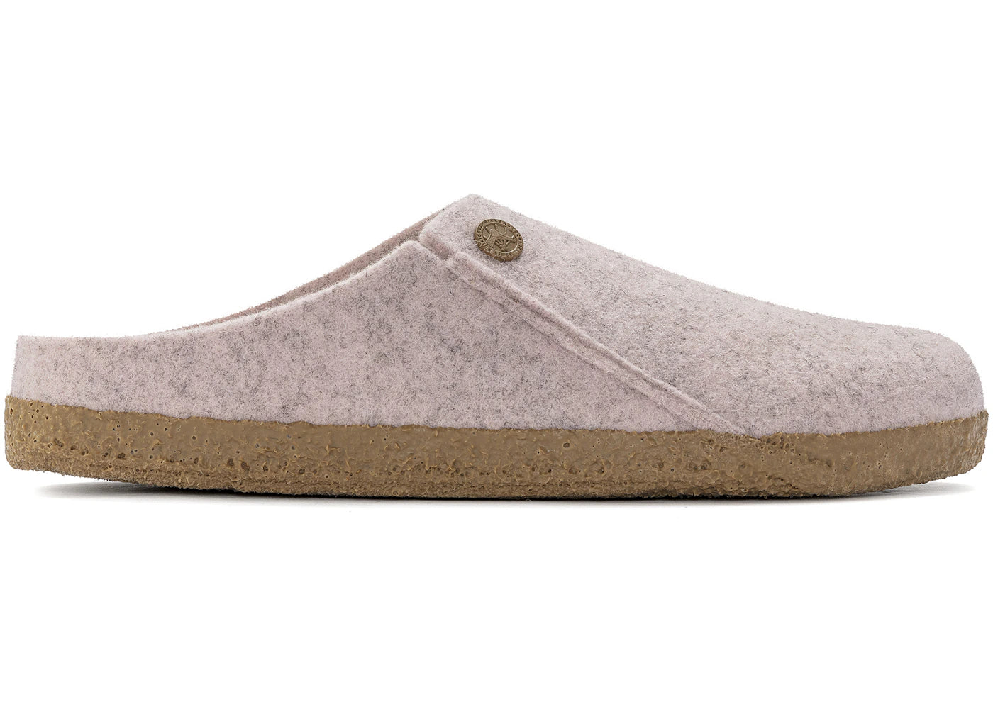 Birkenstock Zermatt Shearling Clog Wool Felt Light Rose
