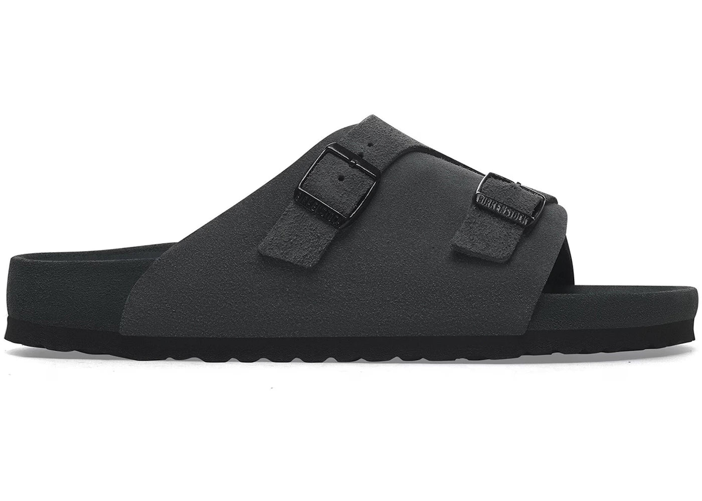 Birkenstock Zürich Suede Leather Charcoal