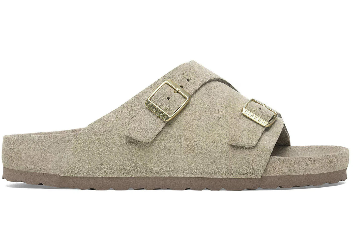 Birkenstock Zürich Suede Leather Taupe