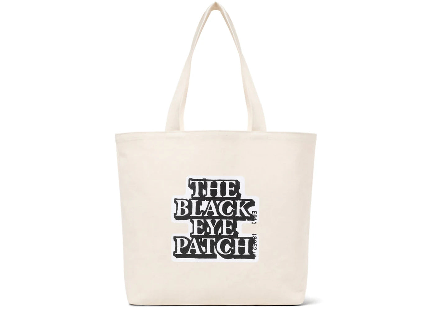 BlackEyePatch OG Label Tote Bag Off White